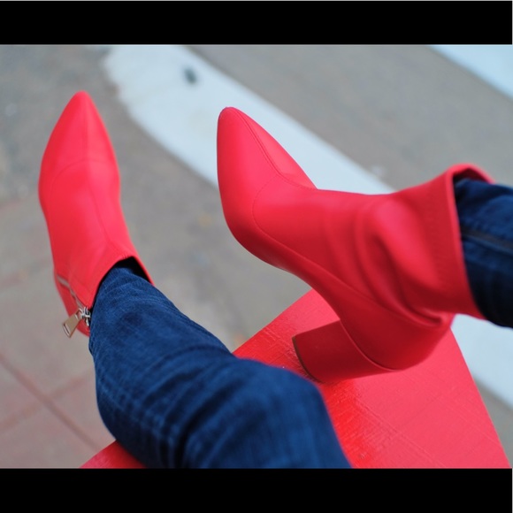 Red Booties - Picture 8 of 8